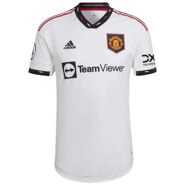 Lisandro Martínez Manchester United 2022/23 Away Authentic Player Jersey - White