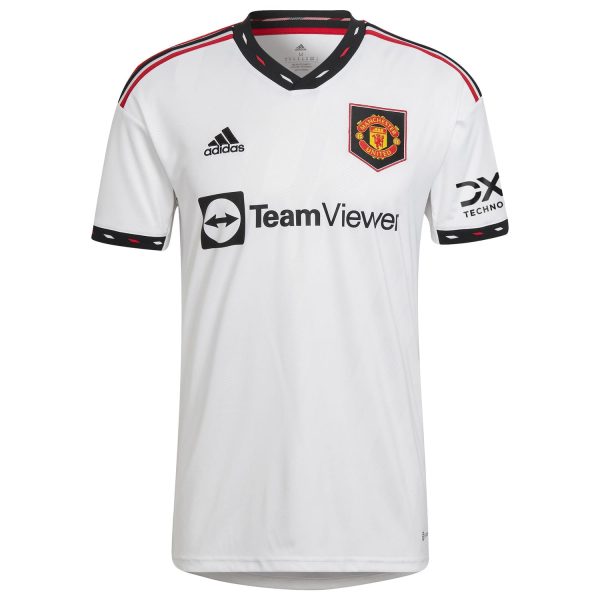 Victor Lindelof Manchester United 2022/23 Away Player Jersey - White