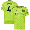 Phil Jones Manchester United 2022/23 Third Player Jersey - Neon Green