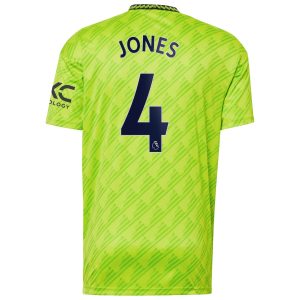 Phil Jones Manchester United 2022/23 Third Player Jersey - Neon Green