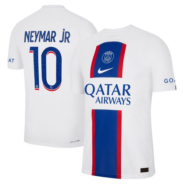 Neymar Jr. Paris Saint-Germain 2022/23 Third Match Authentic Player Jersey - White