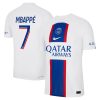 Kylian Mbappe Paris Saint-Germain 2022/23 Third Match Authentic Player Jersey - White