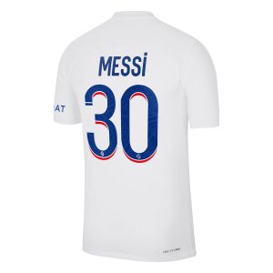Lionel Messi Paris Saint-Germain 2022/23 Third Match Authentic Player Jersey - White