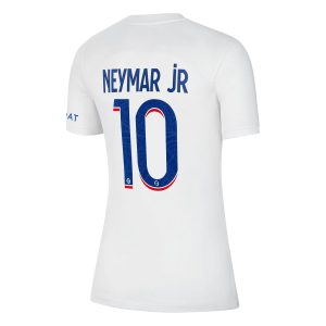 Neymar Jr. Paris Saint-Germain Women's 2022/23 Third Breathe Player Jersey - White