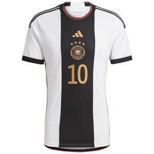 Serge Gnabry Germany National Team 2022/23 Home Player Jersey - White