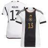 Thomas Müller Germany National Team Women's 2022/23 Home Player Jersey - White