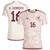 Héctor Herrera Mexico National Team 2022/23 Away Authentic Player Jersey - White