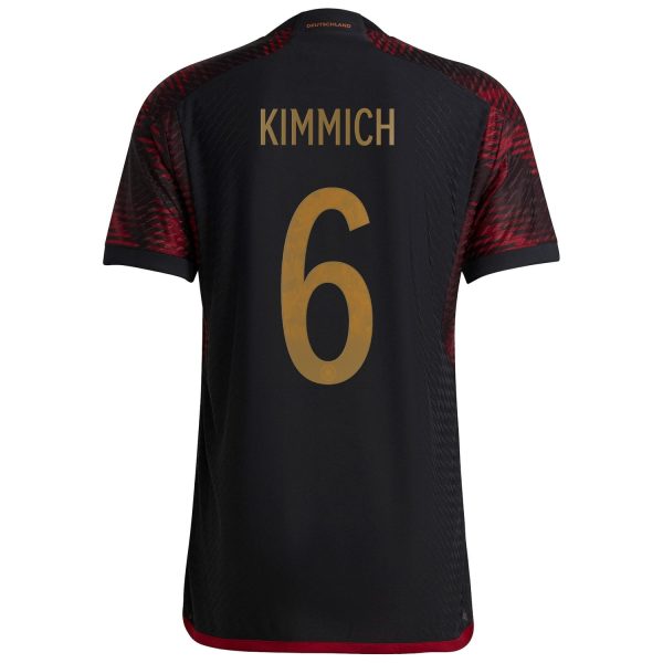 Joshua Kimmich Germany National Team 2022/23 Away Authentic Player Jersey - Black