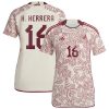 Héctor Herrera Mexico National Team Women's 2022/23 Away Player Jersey - White