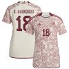 Andres Guardado Mexico National Team Women's 2022/23 Away Player Jersey - White