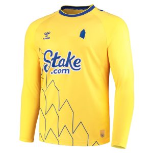 Everton 2022/23 Third Long Sleeve Jersey - Yellow