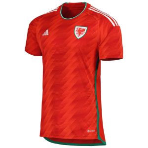 Wales National Team 2022/23 Home Jersey - Red