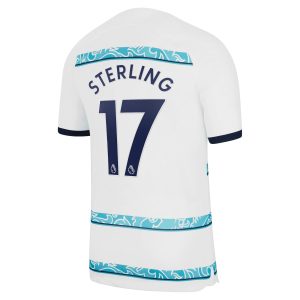 Raheem Sterling Chelsea 2022/23 Away Breathe Player Jersey - White