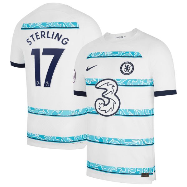 Raheem Sterling Chelsea 2022/23 Away Match Authentic Player Jersey - White