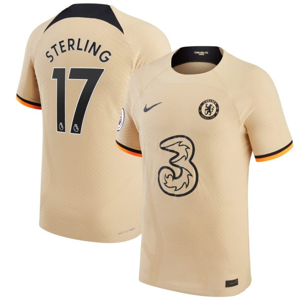 Raheem Sterling Chelsea 2022/23 Third Match Authentic Player Jersey - Gold