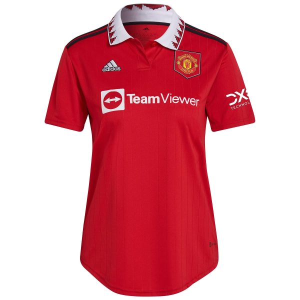 Carlos Casemiro Manchester United Women's 2022/23 Home Player Jersey - Red