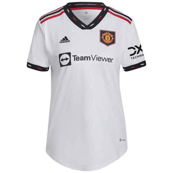 Carlos Casemiro Manchester United Women's 2022/23 Away Player Jersey - White