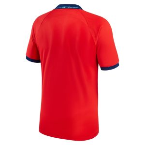 England National Team 2022/23 Away Breathe Blank Jersey - Red