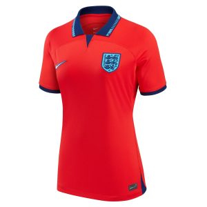 England National Team Women's 2022/23 Away Breathe Blank Jersey - Red