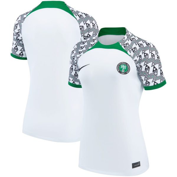 Nigeria National Team Women's 2022/23 Away Breathe Blank Jersey - White