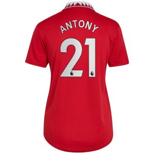 Antony Manchester United Women's 2022/23 Home Player Jersey - Red