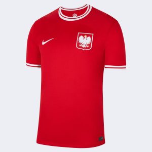Poland National Team 2022/23 Away Breathe Blank Jersey - Red