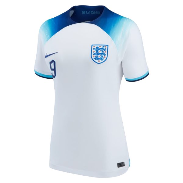 Harry Kane England National Team Women's 2022/23 Home Breathe Player Jersey - White