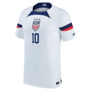 Lindsey Horan USWNT 2022/23 Home Breathe Player Jersey - White