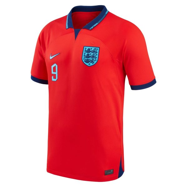 Harry Kane England National Team 2022/23 Away Breathe Player Jersey - Red