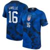 Rose Lavelle USWNT 2022/23 Away Breathe Player Jersey - Blue