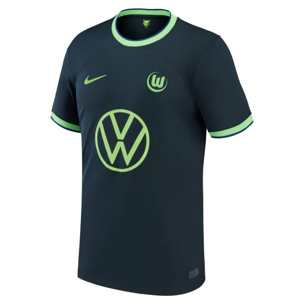 VfL Wolfsburg 2022/23 Away Jersey - Green