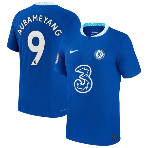 Pierre-Emerick Aubameyang Chelsea 2022/23 Home Match Authentic Player Jersey - Blue
