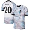 Diogo Jota Liverpool 2022/23 Home Breathe Player Jersey - White