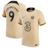 Pierre-Emerick Aubameyang Chelsea 2022/23 Third Match Authentic Player Jersey - Gold