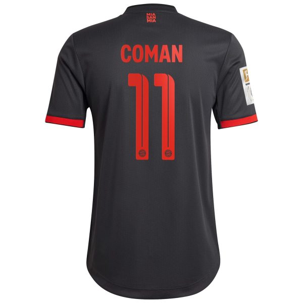 Kingsley Coman Bayern Munich 2022/23 Away Authentic Player Jersey - Gray