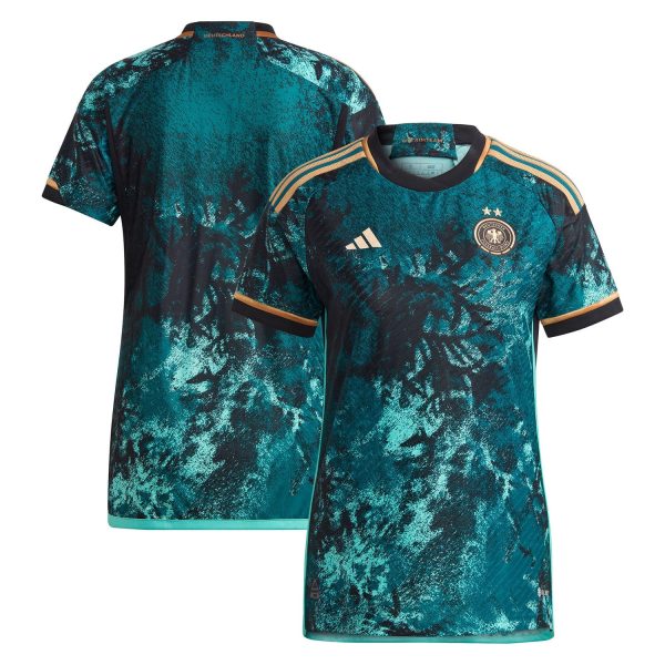 Germany Women's National Team Women's 2023 Away Authentic Jersey - Teal