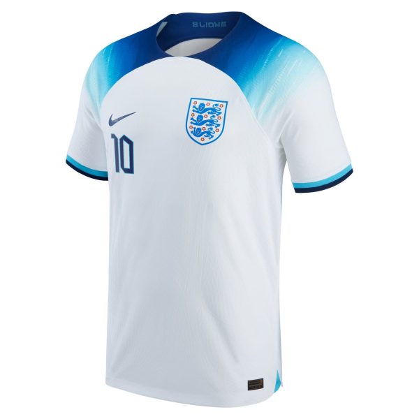 Raheem Sterling England National Team 2022/23 Authentic Home Jersey - White