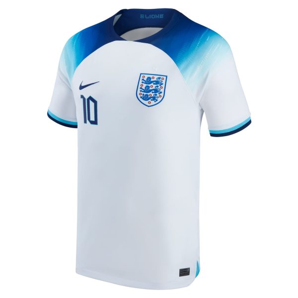 Raheem Sterling England National Team 2022/23 Home Jersey - White