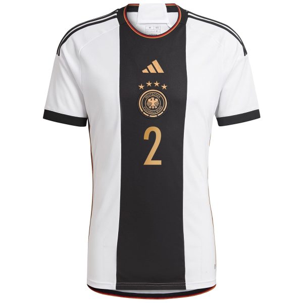 Antonio Rüdiger Germany National Team 2022/23 Home Jersey - White