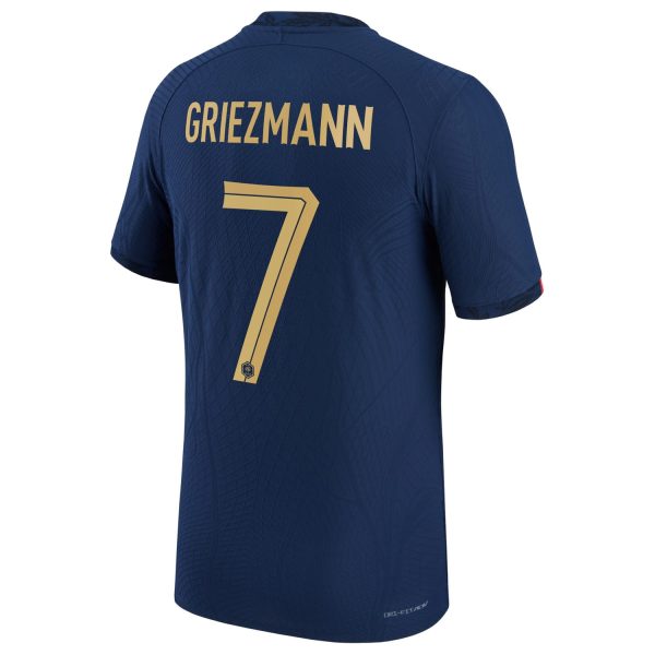Antoine Griezmann France National Team 2022/23 Authentic Home Jersey - Navy