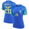 Gabriel Martinelli Brazil National Team Women's 2022/23 Away Jersey - Blue
