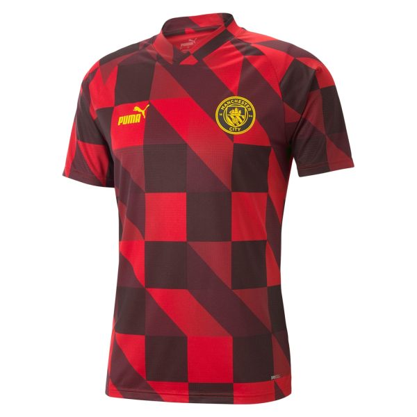 Manchester City 2022/23 Pre-Match Training Jersey - Red