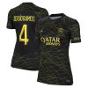 Sergio Ramos Paris Saint-Germain Jordan Brand Women's 2022/23 Fourth Breathe Player Jersey - Black