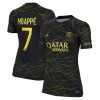 Kylian Mbappé Paris Saint-Germain Jordan Brand Women's 2022/23 Fourth Breathe Player Jersey - Black