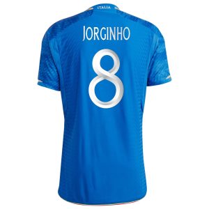 Jorginho Italy National Team 2023/24 Home Authentic Player Jersey - Blue