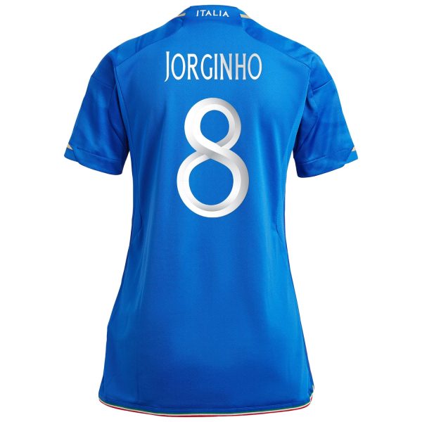 Jorginho Italy National Team Women's 2023/24 Home Jersey - Blue