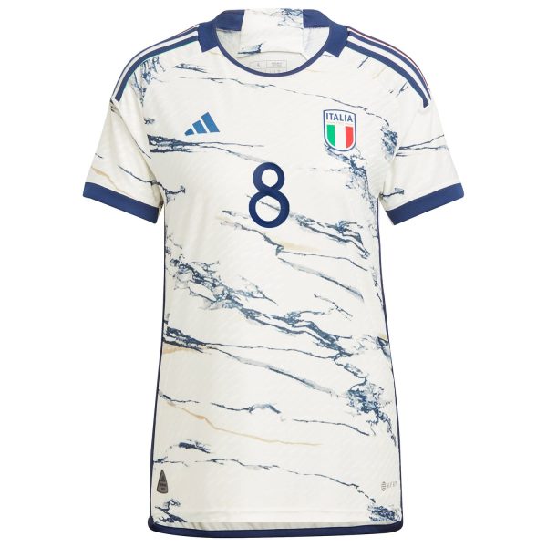 Jorginho Italy National Team 2023/24 Away Authentic Player Jersey - White