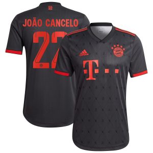 João Cancelo Bayern Munich 2022/23 Third Authentic Player Jersey - Gray