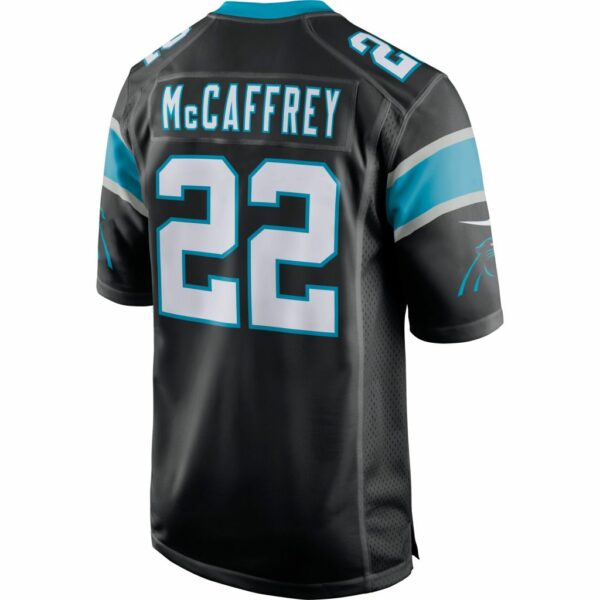 Men's Carolina Panthers Christian McCaffrey Nike Black Player Jersey