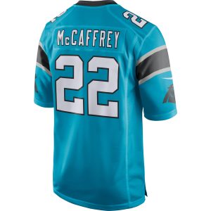 Men's Carolina Panthers Christian McCaffrey Nike Blue Game Jersey